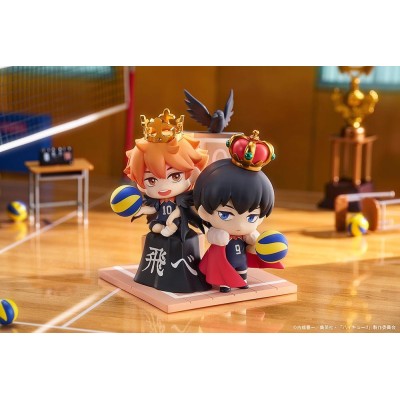 GOOD SMILE COMPANY HAIKYU!! SHOYO HINATA AND TOBIO KAGEYAMA QSET+ FIGURE DIORAMA