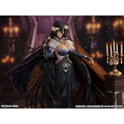 ESTREAM OVERLORD ALBEDO JET BLACK DRESS 1/7 SHIBUYA SCRAMBLE STATUE FIGURE