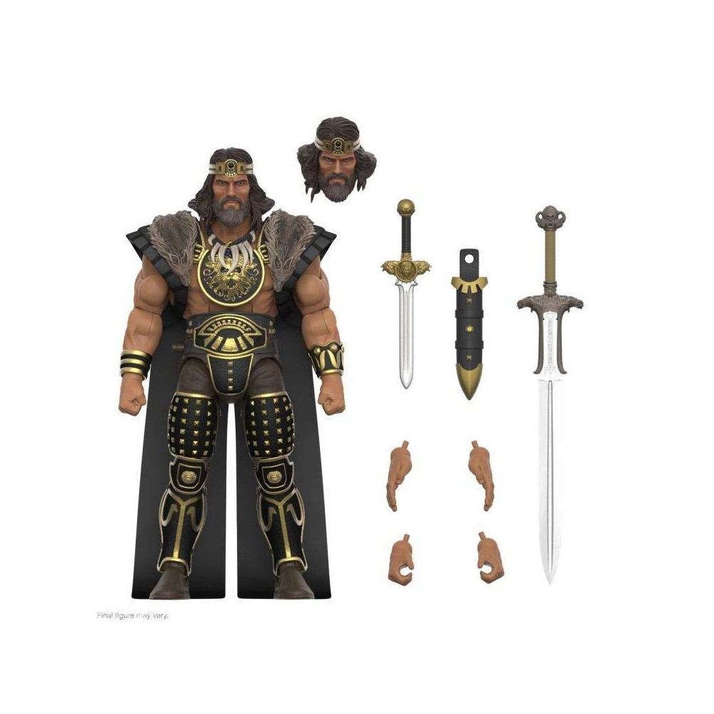 SUPER7 CONAN THE BARBARIAN ULTIMATES KING CONAN PVC ACTION FIGURE