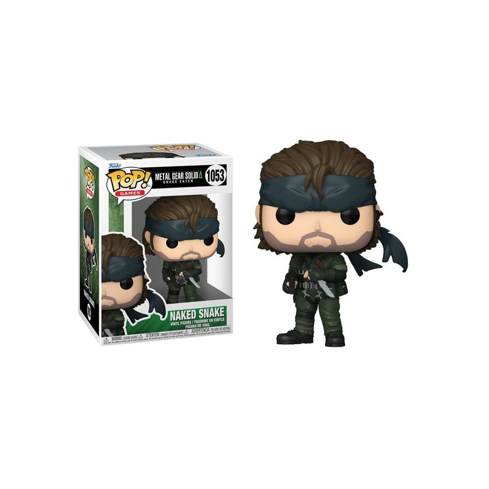 FUNKO FUNKO POP! GAMES METAL GEAR SOLID SNAKE EATER NAKED SNAKE BOBBLE HEAD