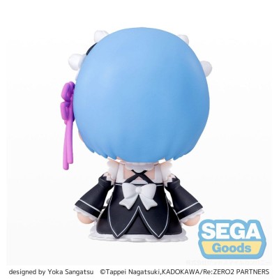RE:ZERO REM FUWA PETIT CHIBI FIGURE SEGA GOODS