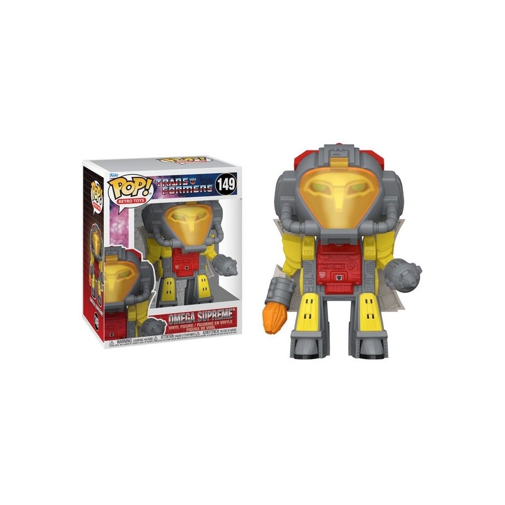 FUNKO FUNKO POP! RETRO TOYS OVERSIZED TRANSFORMERS OMEGA SUPREME BOBBLE HEAD