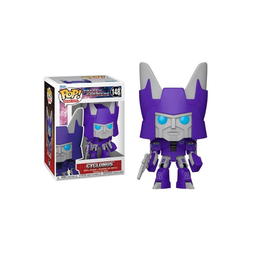 FUNKO FUNKO POP! RETRO TOYS TRANSFORMERS CYCLONUS BOBBLE HEAD