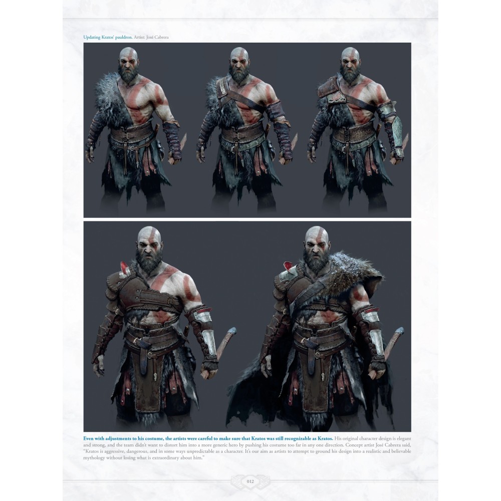 THE ART OF GOD OF WAR RAGNAROK ARTBOOK DARK HORSE