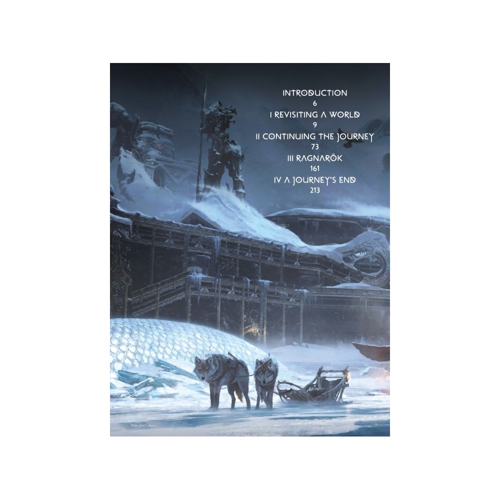 THE ART OF GOD OF WAR RAGNAROK ARTBOOK DARK HORSE