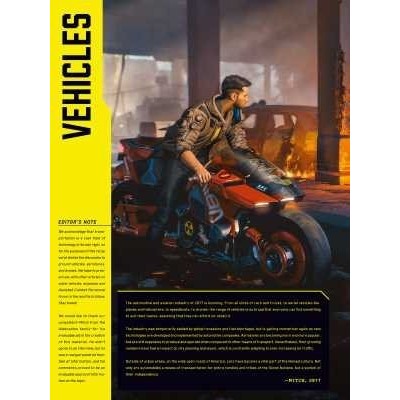 THE WORLD OF CYBERPUNK 2077 ARTBOOK DARK HORSE