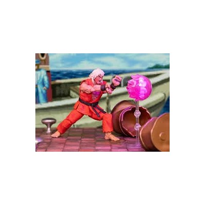 JADA TOYS ULTRA STREET FIGHTER II NEXT LEVEL VIOLENT KEN SDCC 2024 ACTION FIGURE