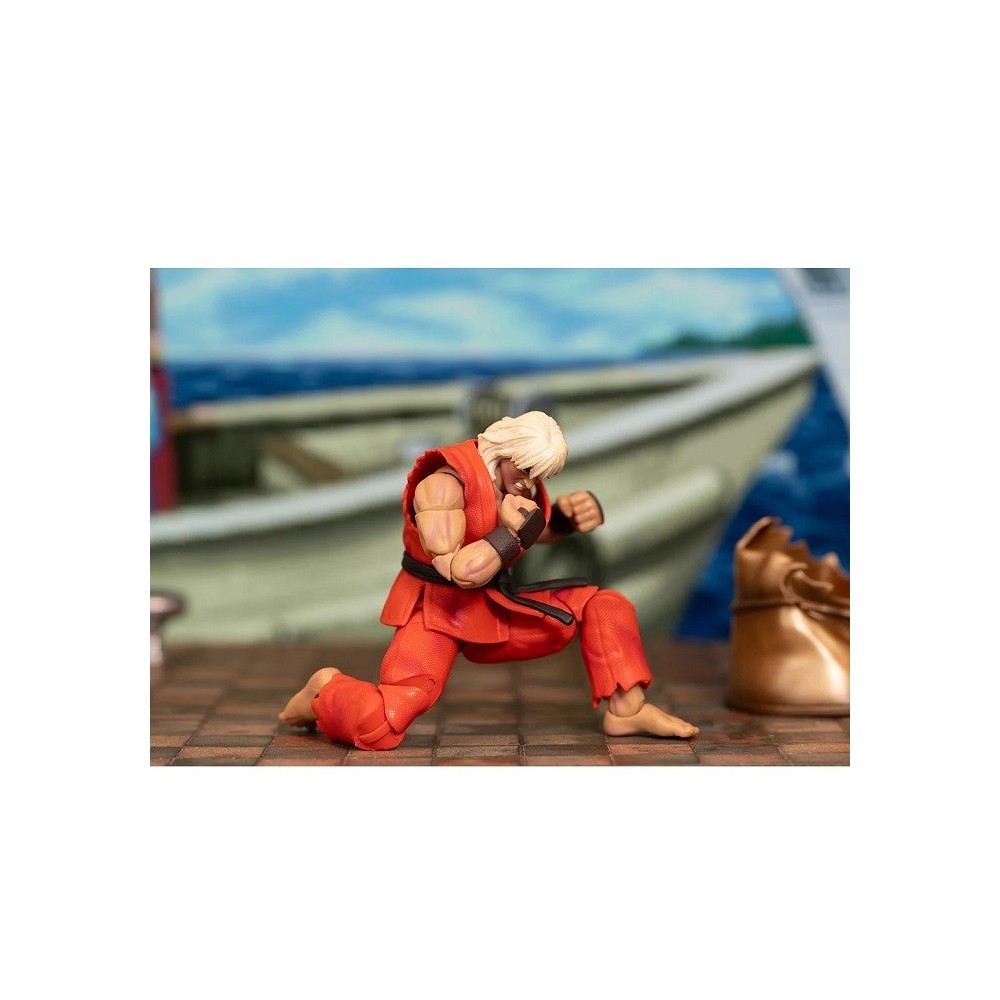 ULTRA STREET FIGHTER II VIOLENT KEN NEXT LEVEL SDCC 2024 ACTION FIGURE JADA TOYS