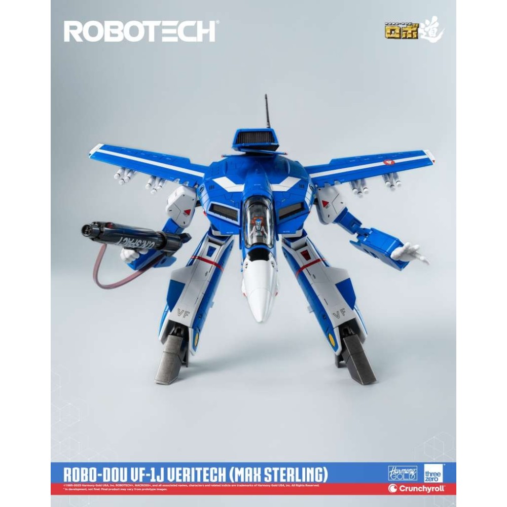 THREEZERO ROBOTECH ROBO-DOU VF-1J VERITECH MAX STERLING ACTION FIGURE