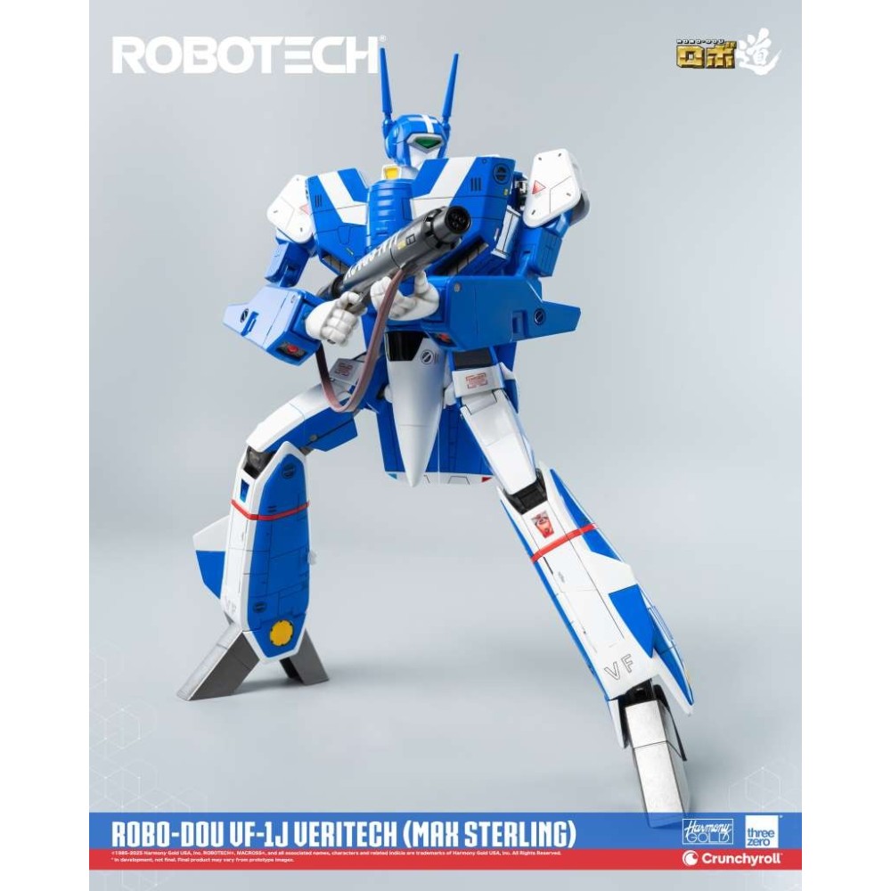 THREEZERO ROBOTECH ROBO-DOU VF-1J VERITECH MAX STERLING ACTION FIGURE