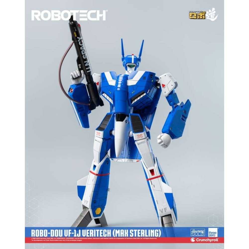 THREEZERO ROBOTECH ROBO-DOU VF-1J VERITECH MAX STERLING ACTION FIGURE