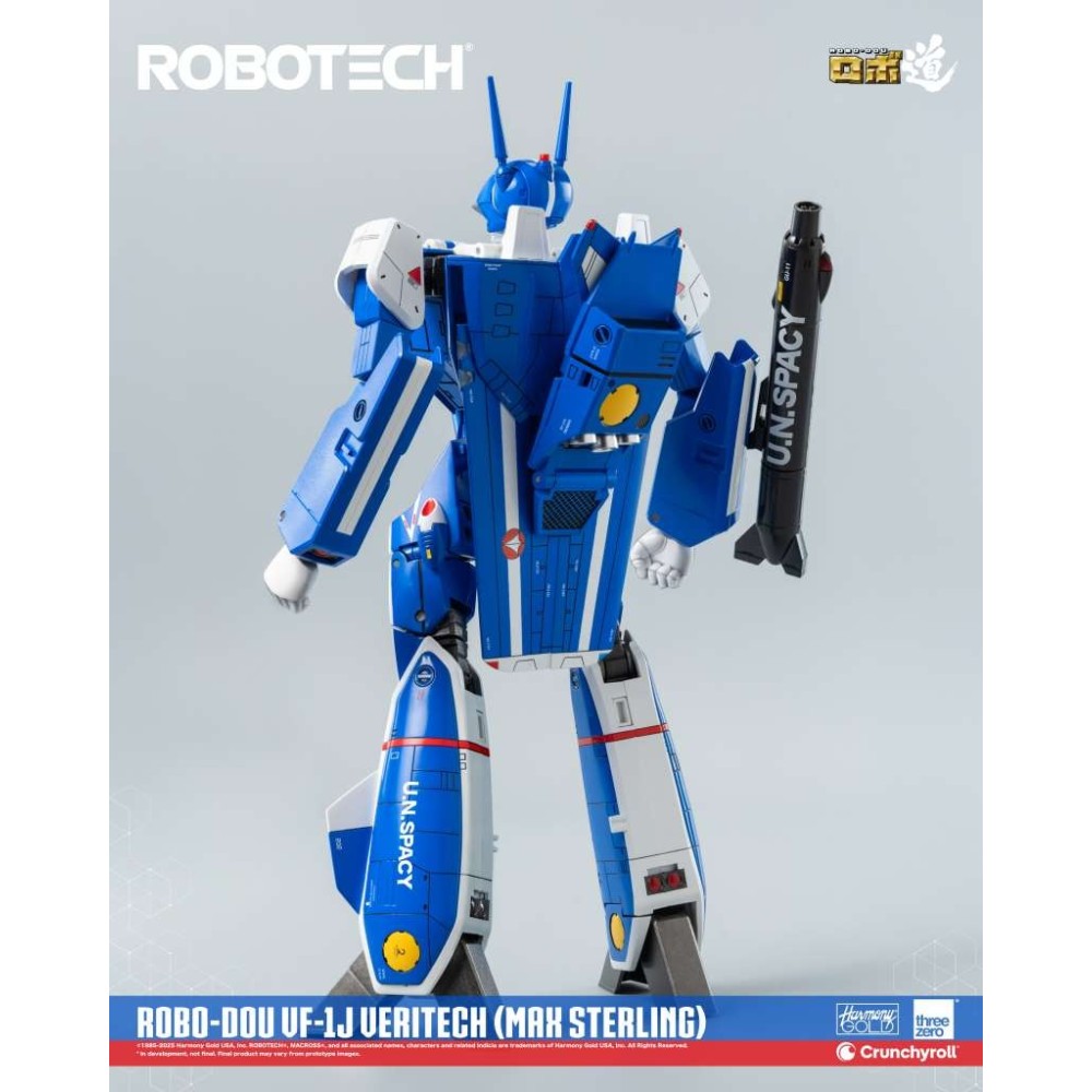 THREEZERO ROBOTECH ROBO-DOU VF-1J VERITECH MAX STERLING ACTION FIGURE