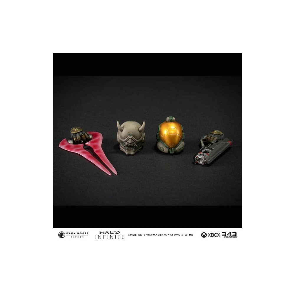 HALO INFINITE SPARTAN CHONMAGE YOKAI 25CM STATUA FIGURE DARK HORSE