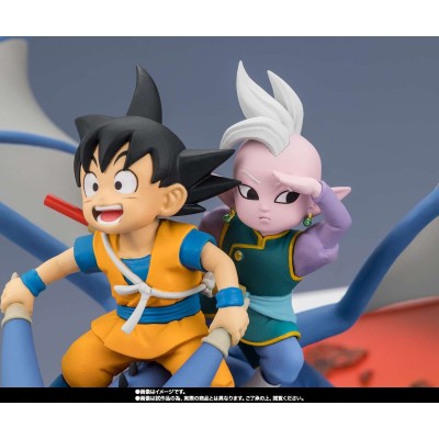 BANDAI DRAGON BALL DAIMA SON GOKU & SUPREME KAI WELCOME FIGUARTS ZERO STATUE FIGURE