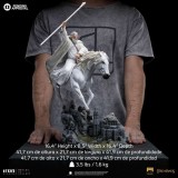 IRON STUDIOS THE LORD OF THE RINGS GANDALF THE WHITE ON SHADOWFAX ART SCALE 1/10 STATUE FIGURE
