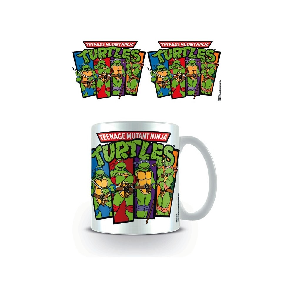 NINJA TURTLES CERAMIC MUG TAZZA