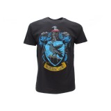 MAGLIA T SHIRT HARRY POTTER RAVENCLAW CORVONERO NERA