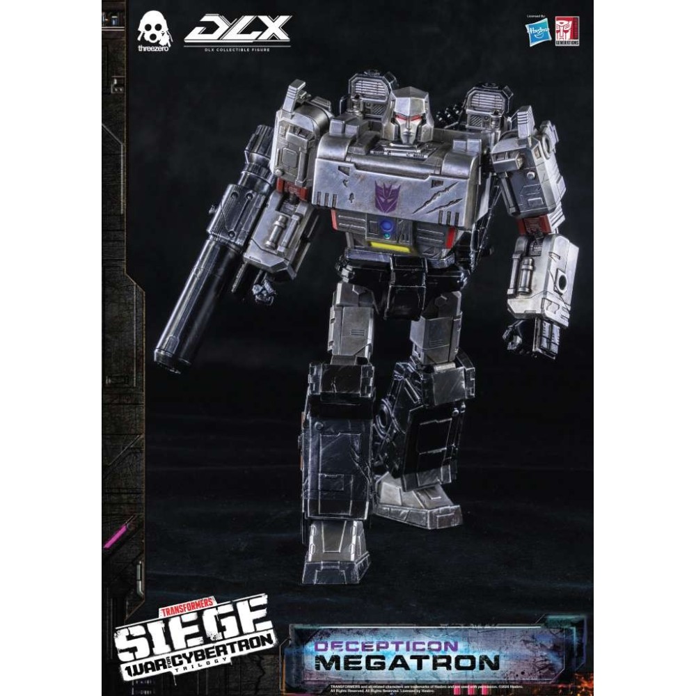 TRANSFORMERS WAR FOR CYBERTRON DLX MEGATRON ACTION FIGURE THREEZERO
