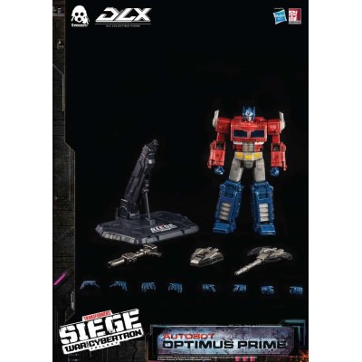THREEZERO TRANSFORMERS WAR FOR CYBERTRON OPTIMUS PRIME DLX SERIES ACTION FIGURE
