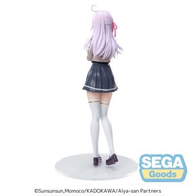 SEGA GOODS ALYA SOMETIMES HIDES HER FEELINGS IN RUSSIAN ALYA UNIFORM VER. LUMINASTA FIGURE STATUE