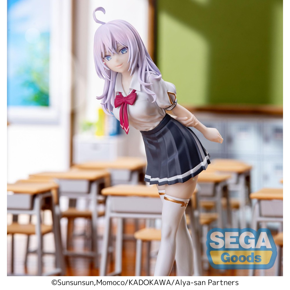 ALYA SOMETIMES HIDES HER FEELINGS IN RUSSIAN ALYA SUMMER UNIFORM VER. LUMINASTA FIGURE STATUA SEGA GOODS
