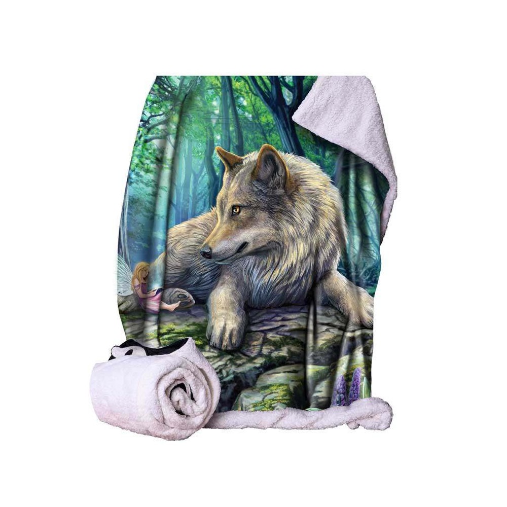 NEMESIS NOW LISA PARKER FAIRY STORIES PILE BLANKET 160 X 140CM