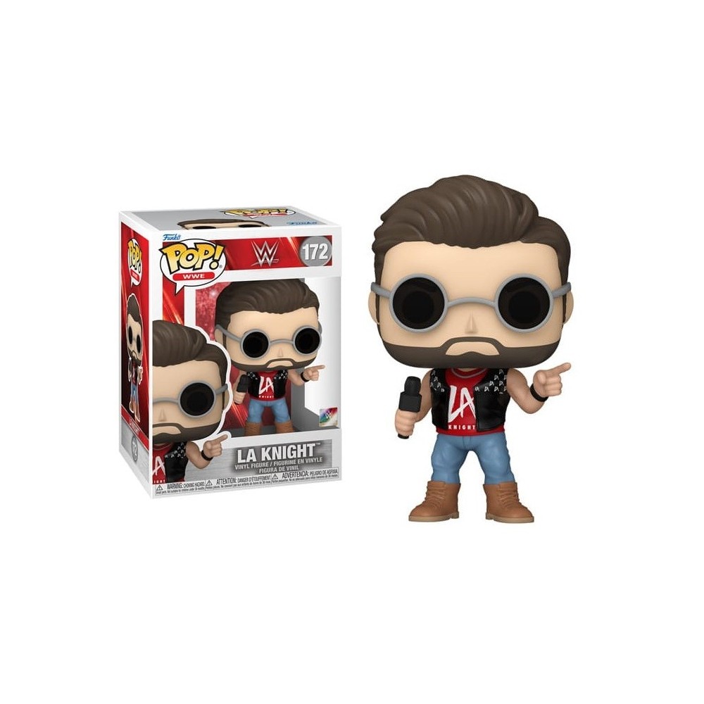 FUNKO FUNKO POP! WWE LA KNIGHT PVC BOBBLE HEAD