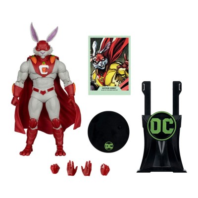 MC FARLANE DC MULTIVERSE CAPTAIN CARROT GLOWING ACTION FIGURE
