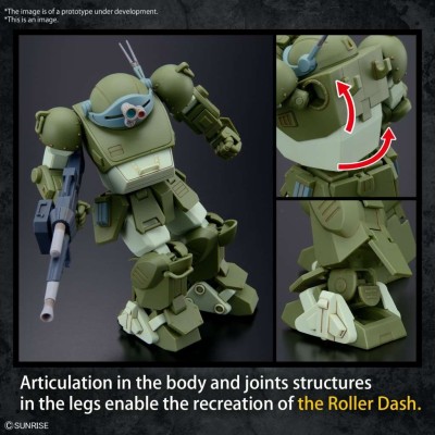 BANDAI HIGH GRADE HG ARMORED TROOPER VOTOMS ATM-09-ST SCOPEDOG MODEL KIT ACTION FIGURE