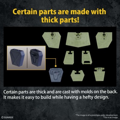 BANDAI HIGH GRADE HG ARMORED TROOPER VOTOMS ATM-09-ST SCOPEDOG MODEL KIT ACTION FIGURE