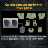 BANDAI HIGH GRADE HG ARMORED TROOPER VOTOMS ATM-09-ST SCOPEDOG MODEL KIT ACTION FIGURE