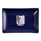 JUST FUNKY ATTACK ON TITAN SURVEY CORPS CERAMIC SUSHI SET WITH CHOPSTICKS