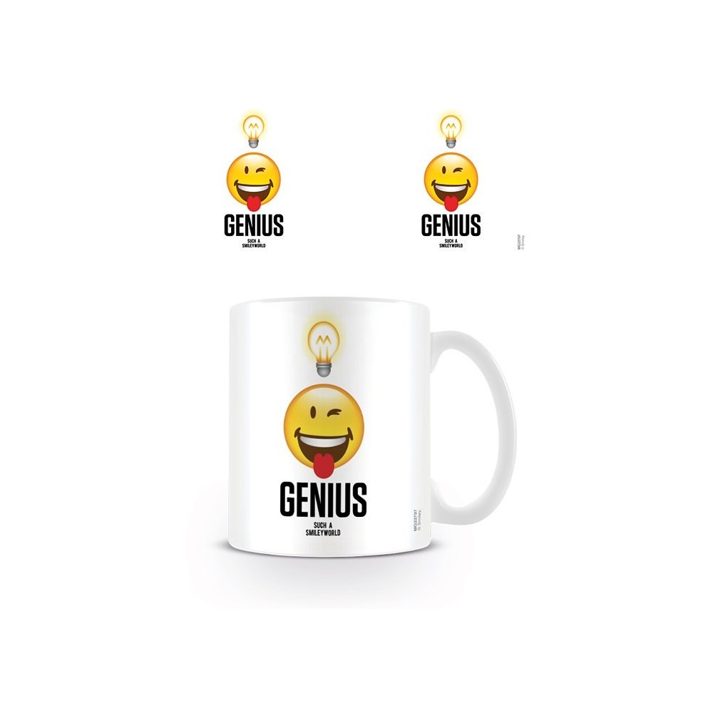 SMILEY WORLD GENIUS MUG TAZZA CERAMICA