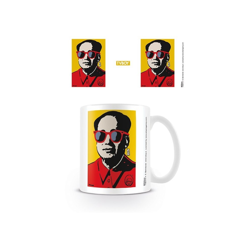 MAO'S SUNGLASSES MUG TAZZA CERAMICA