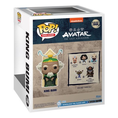 FUNKO POP! AVATAR THE LAST AIRBENDER DELUXE KING BUMI BOBBLE HEAD FIGURE FUNKO