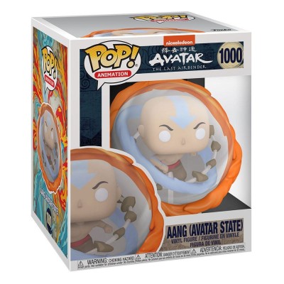 FUNKO POP! AVATAR THE LAST AIRBENDER AANG AVATAR STATE SUPERSIZED BOBBLE HEAD FIGURE FUNKO
