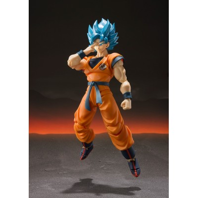 BANDAI DRAGON BALL SUPER SAIYAN GOD SS GOKU S.H. FIGUARTS ACTION FIGURE