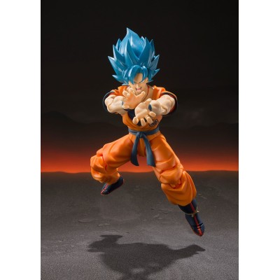 BANDAI DRAGON BALL SUPER SAIYAN GOD SS GOKU S.H. FIGUARTS ACTION FIGURE
