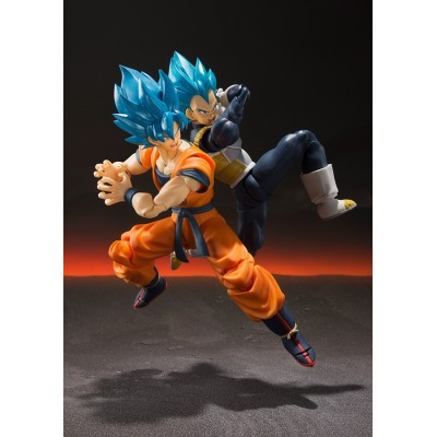 BANDAI DRAGON BALL SUPER SAIYAN GOD SS GOKU S.H. FIGUARTS ACTION FIGURE