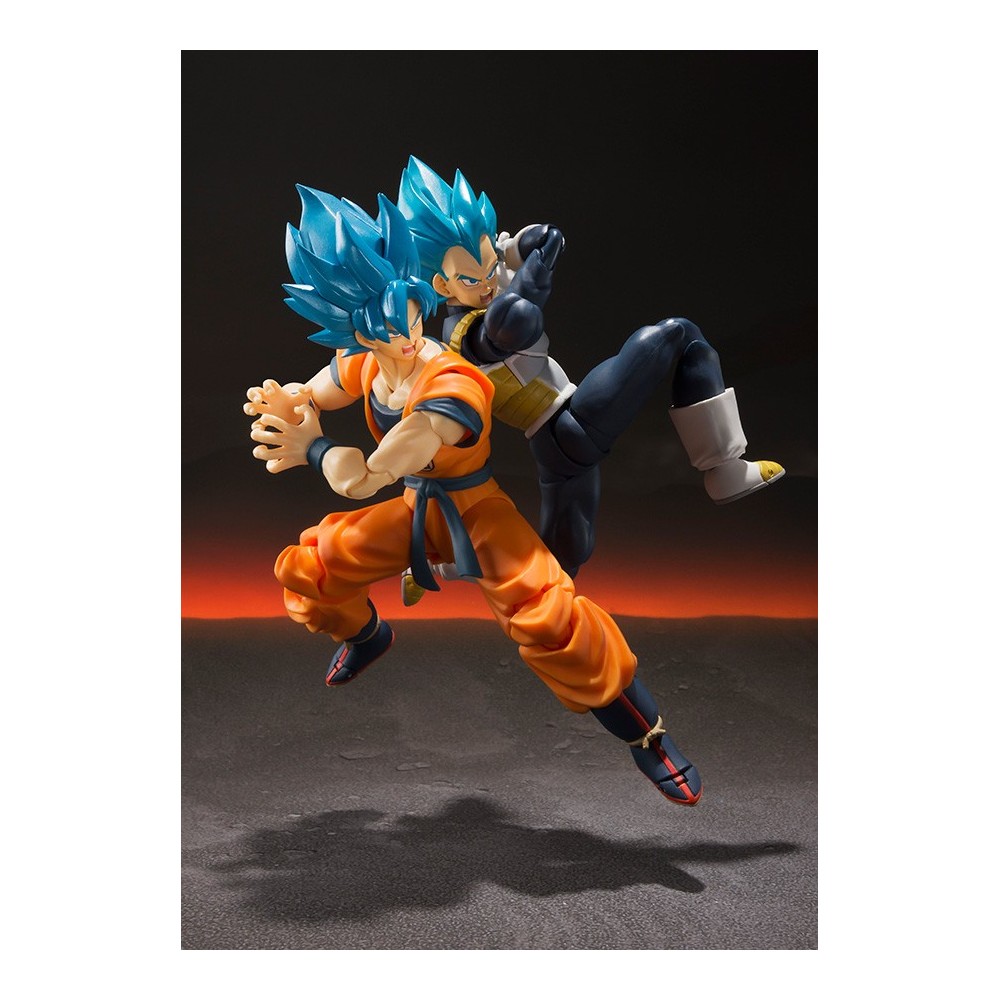 BANDAI DRAGON BALL SUPER SAIYAN GOD SS GOKU S.H. FIGUARTS ACTION FIGURE