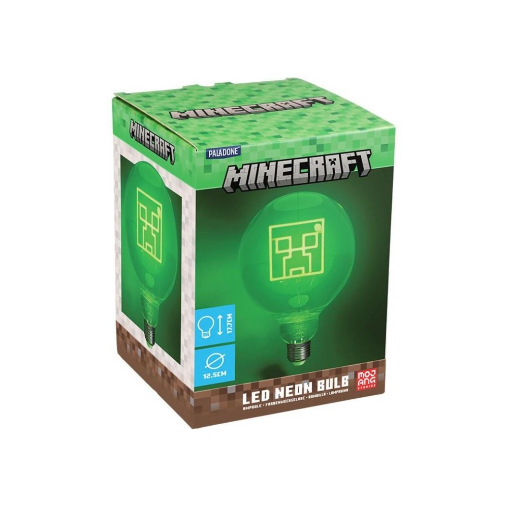 PALADONE PRODUCTS MINECRAFT CREEPER LED NEON BULB