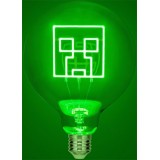 MINECRAFT CREEPER LED NEON BULB LAMPADINA PALADONE PRODUCTS