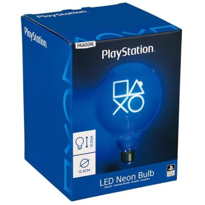 PLAYSTATION SYMBOLS LED NEON BULB LAMPADINA PALADONE PRODUCTS