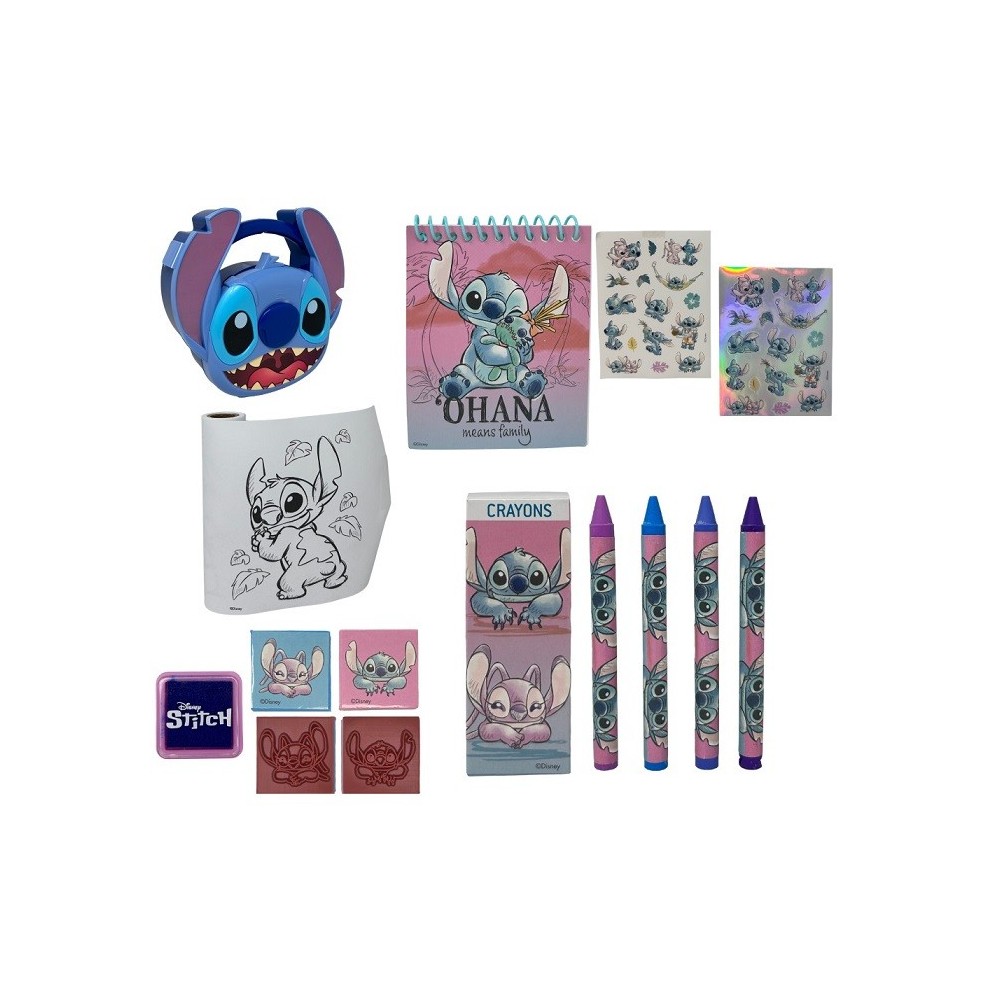 DISNEY STITCH SET DISEGNA E COLORA KIDS LICENSING