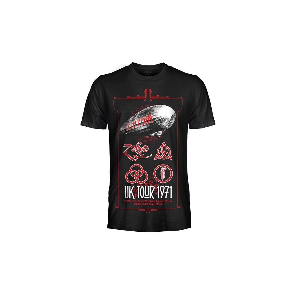 T SHIRT LED ZEPPELIN UK TOUR 1971