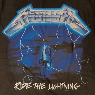 FELPA HOODIE METALLICA RIDE THE LIGHTNING