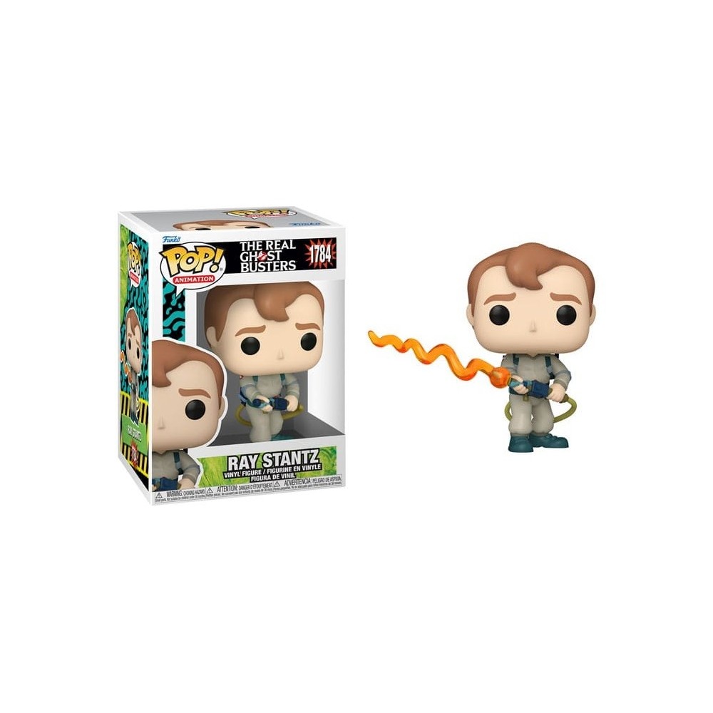 FUNKO POP! THE REAL GHOSTBUSTERS RAY STANTZ BOBBLE HEAD FIGURE FUNKO