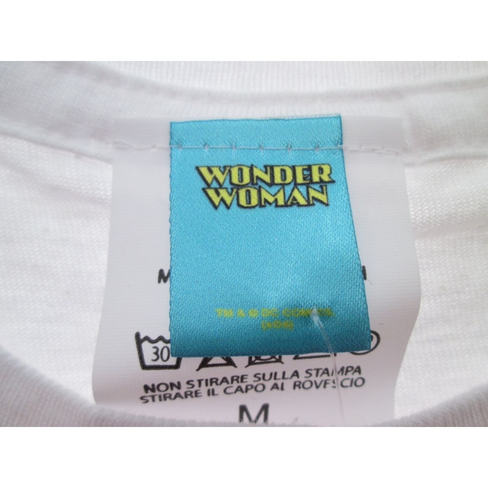 MAGLIA T SHIRT DONNA WONDER WOMAN BIANCA