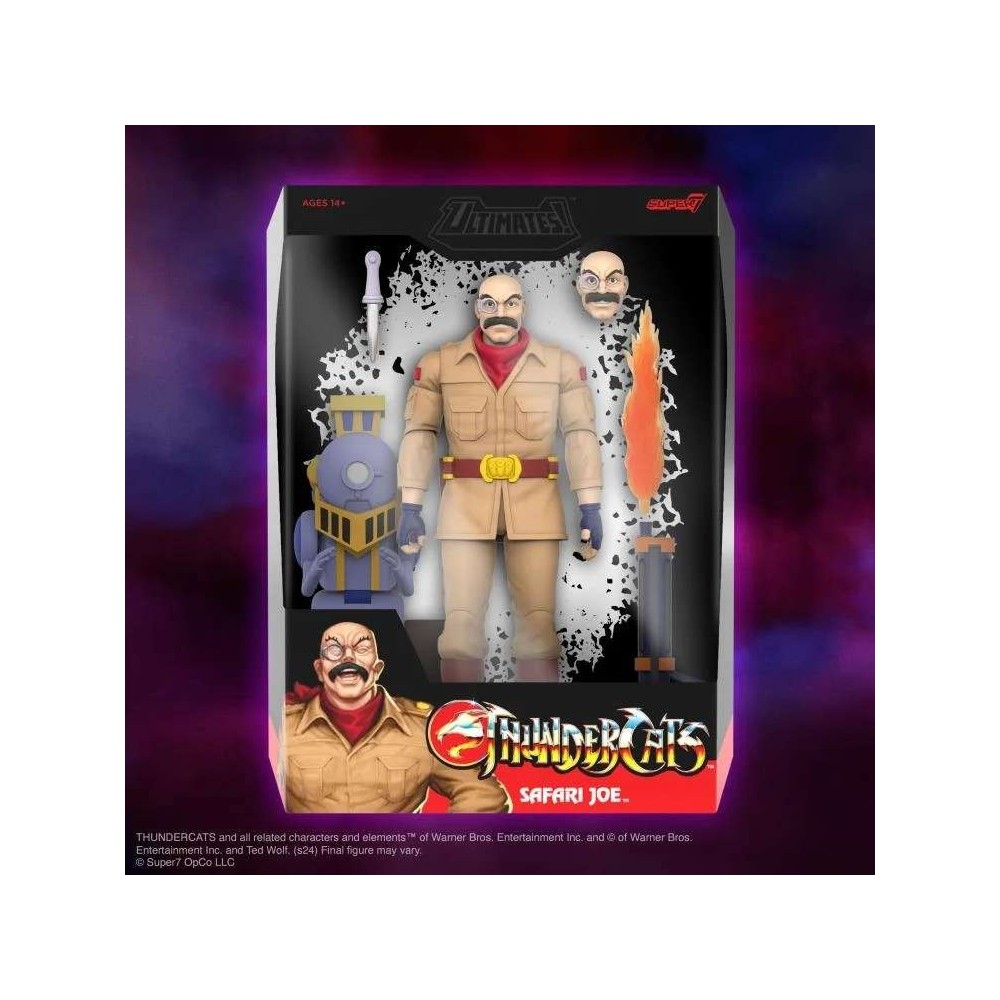 SUPER7 THUNDERCATS ULTIMATES SAFARI JOE 18CM ACTION FIGURE