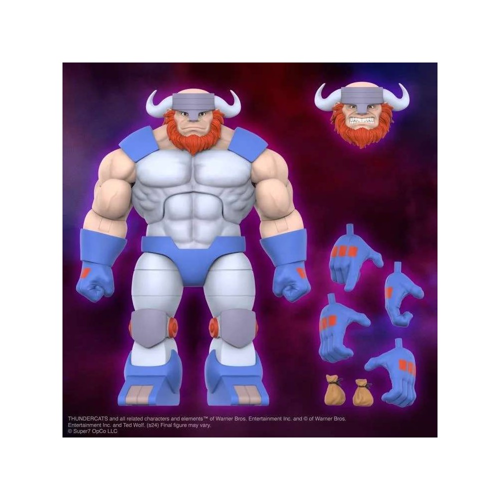 THUNDERCATS ULTIMATES CRUNCHER ACTION FIGURE SUPER7